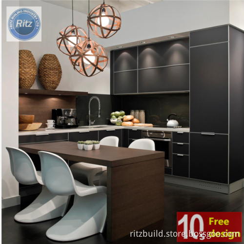 Wooden High Glossy Modern Style Kitchen Cabinet Home Kitchen Design